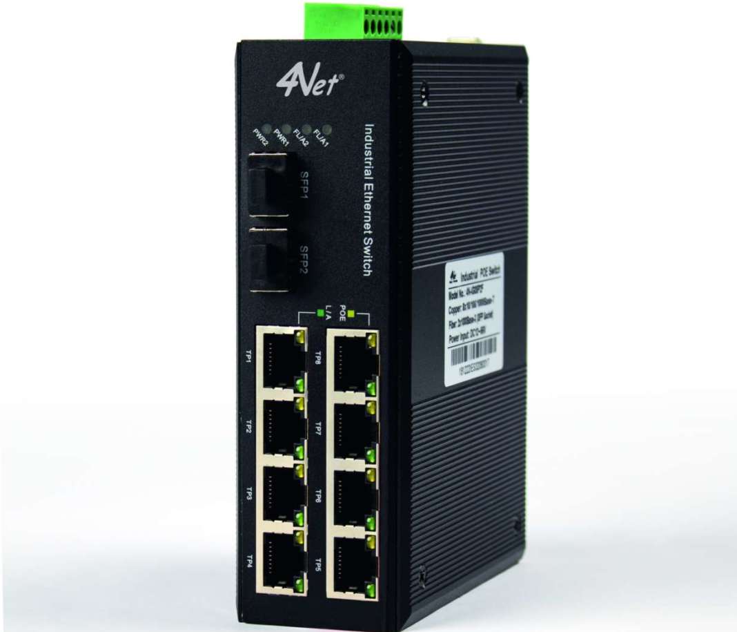 Switch PoE e media converter 4Net