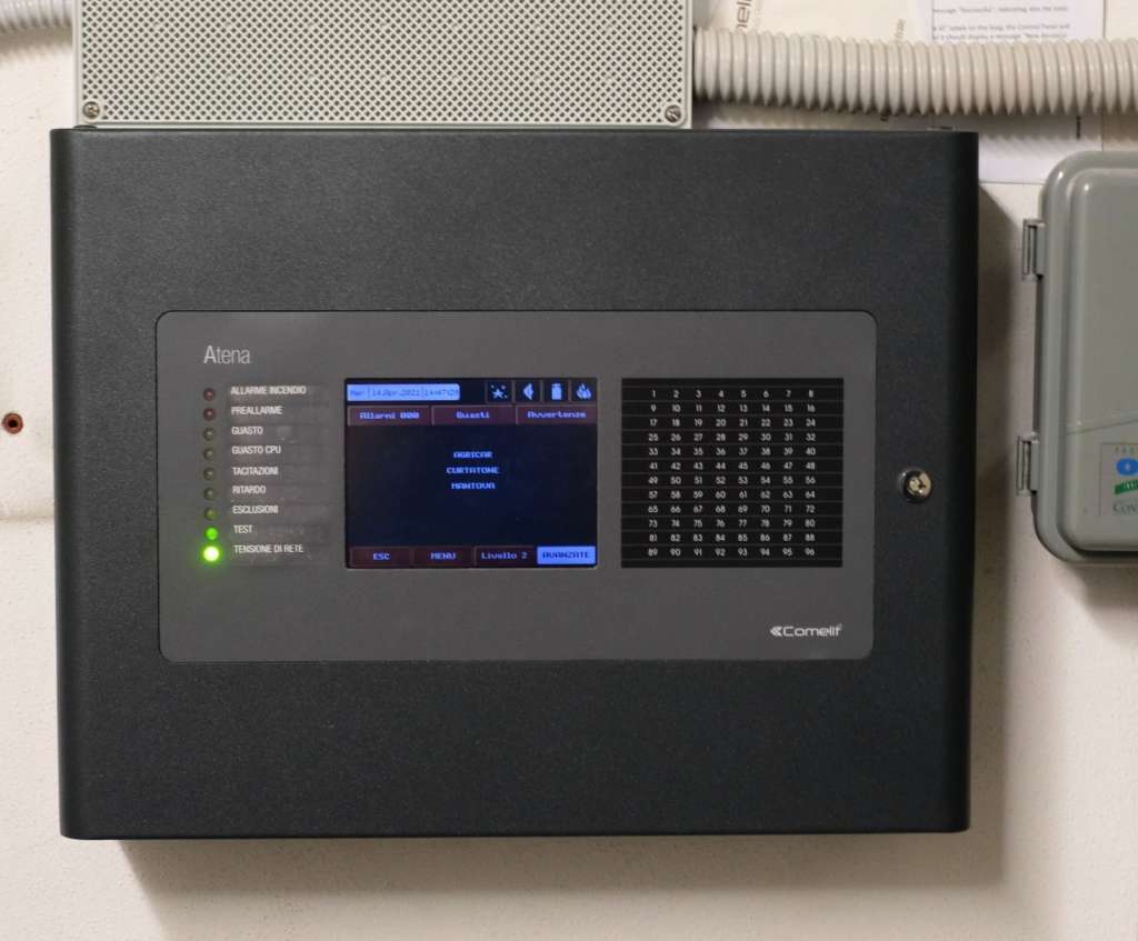 centrale antincendio Atena