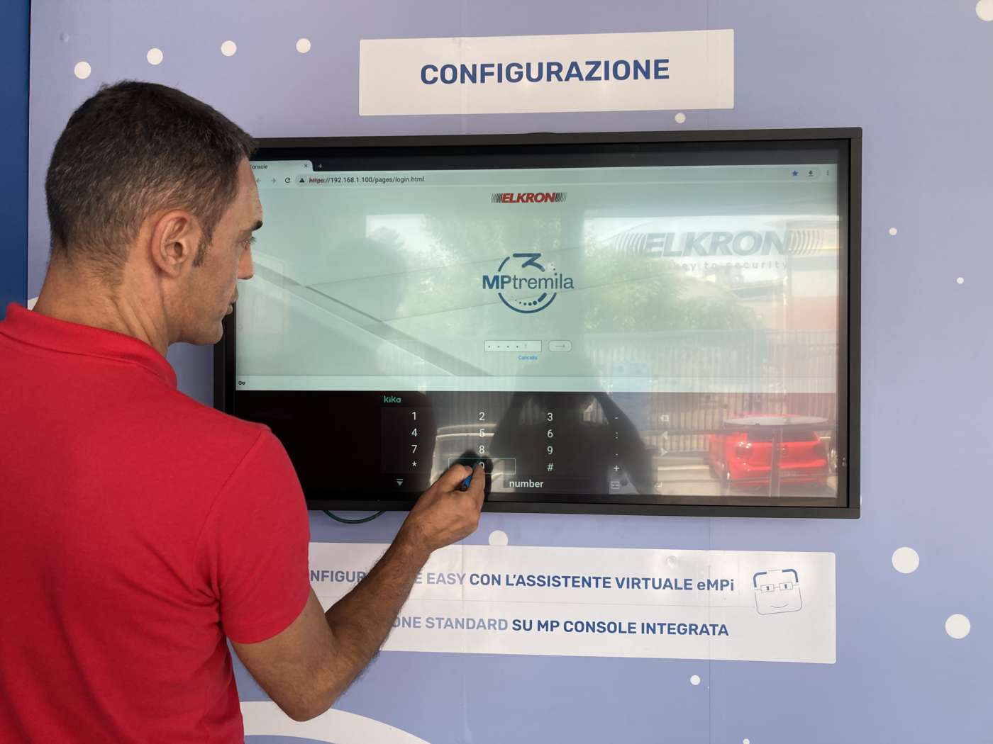 configurazione guidata elkron