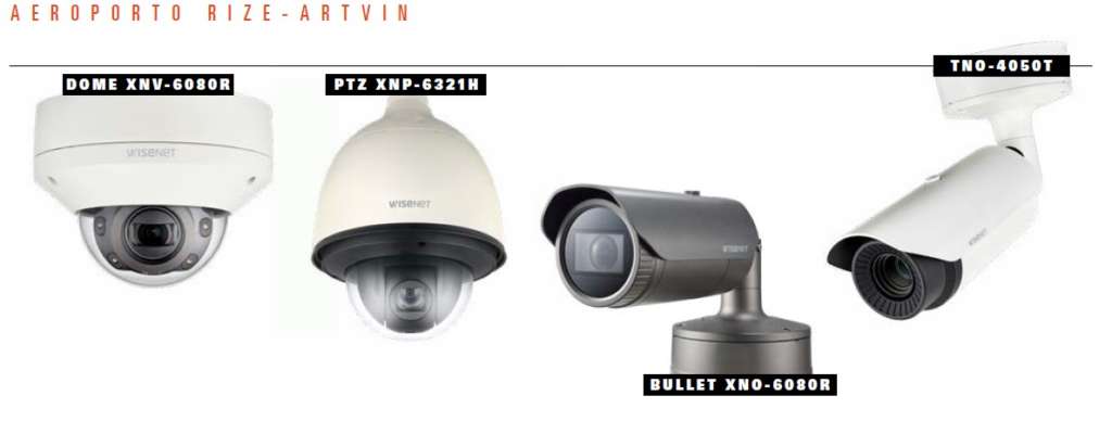 Hanwha Techwin telecamere