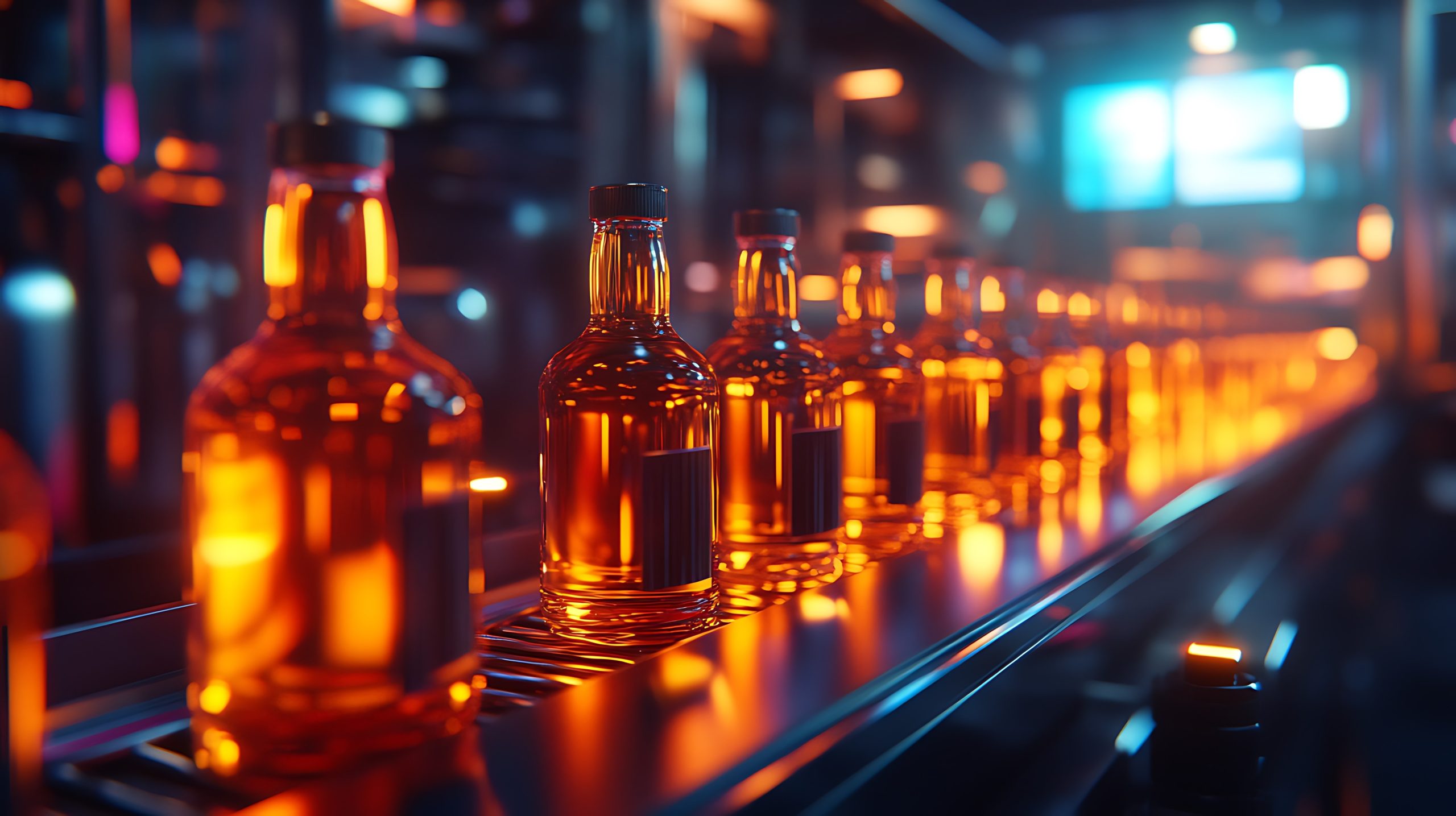 spirits industry beverage-depalletizing-end-of-line-