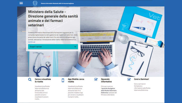 ricettazione veterinaria elettronica