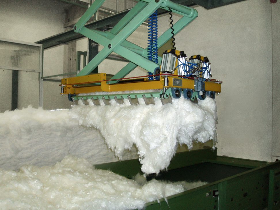 Tecnomeccanica Biellese: Bale Plucker for Fibres