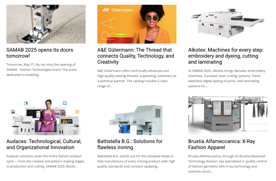 Technologies for the Fashion Supply Chain