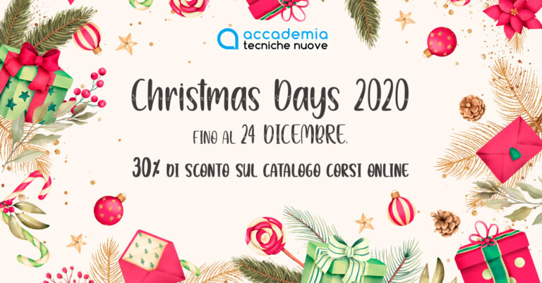Accademia Tecniche Nuove e i Christmas Days dedicati alla formazione professionale