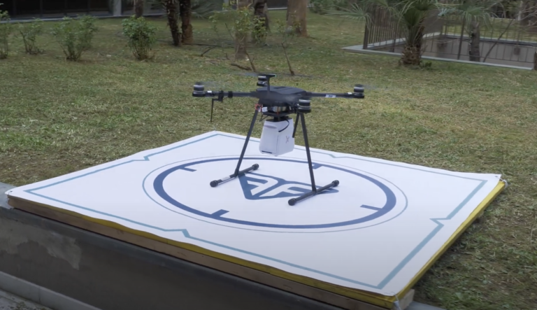 Living Lab al San Raffaele per il trasporto aereo di materiali biomedicali