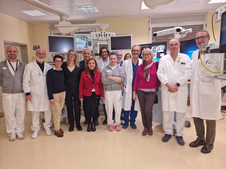 A Reggio Emilia, navigatore bronco polmonare per la diagnosi di piccoli noduli