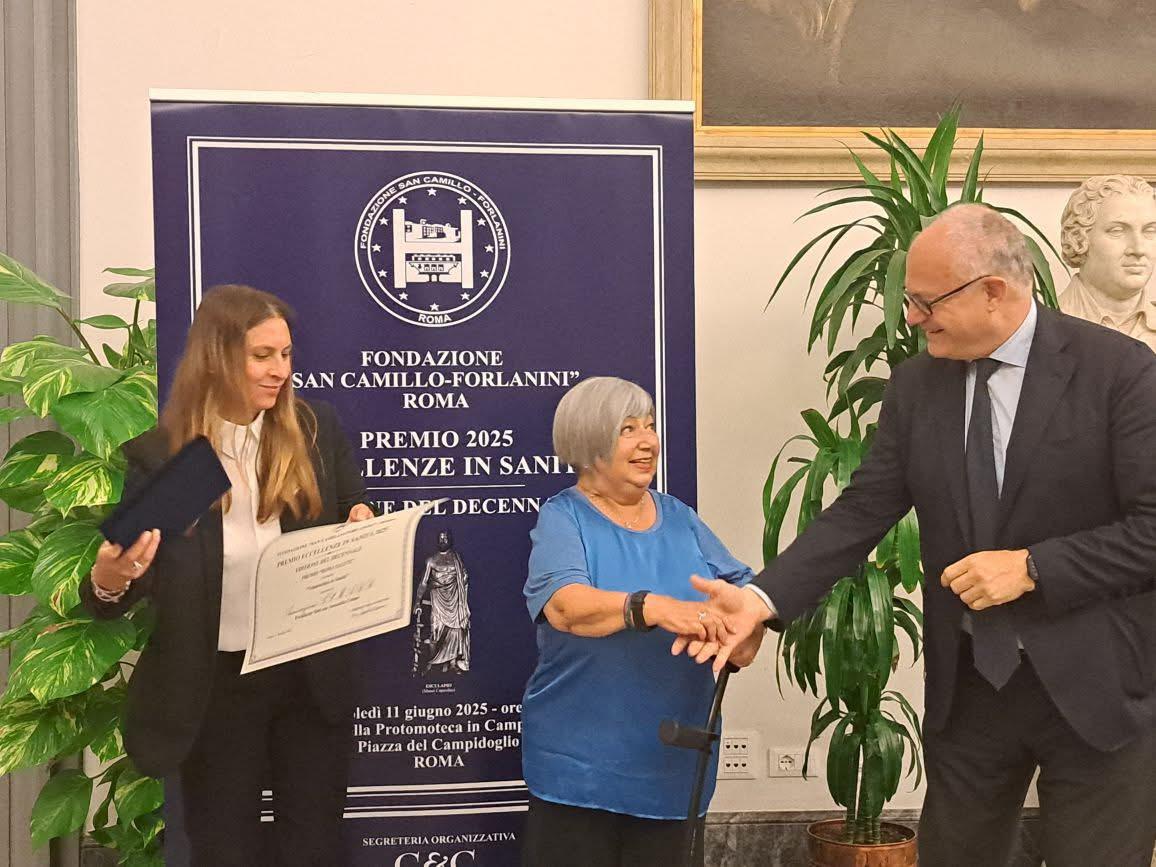 APMARR riceve il premio Eccellenze in Sanità 2025