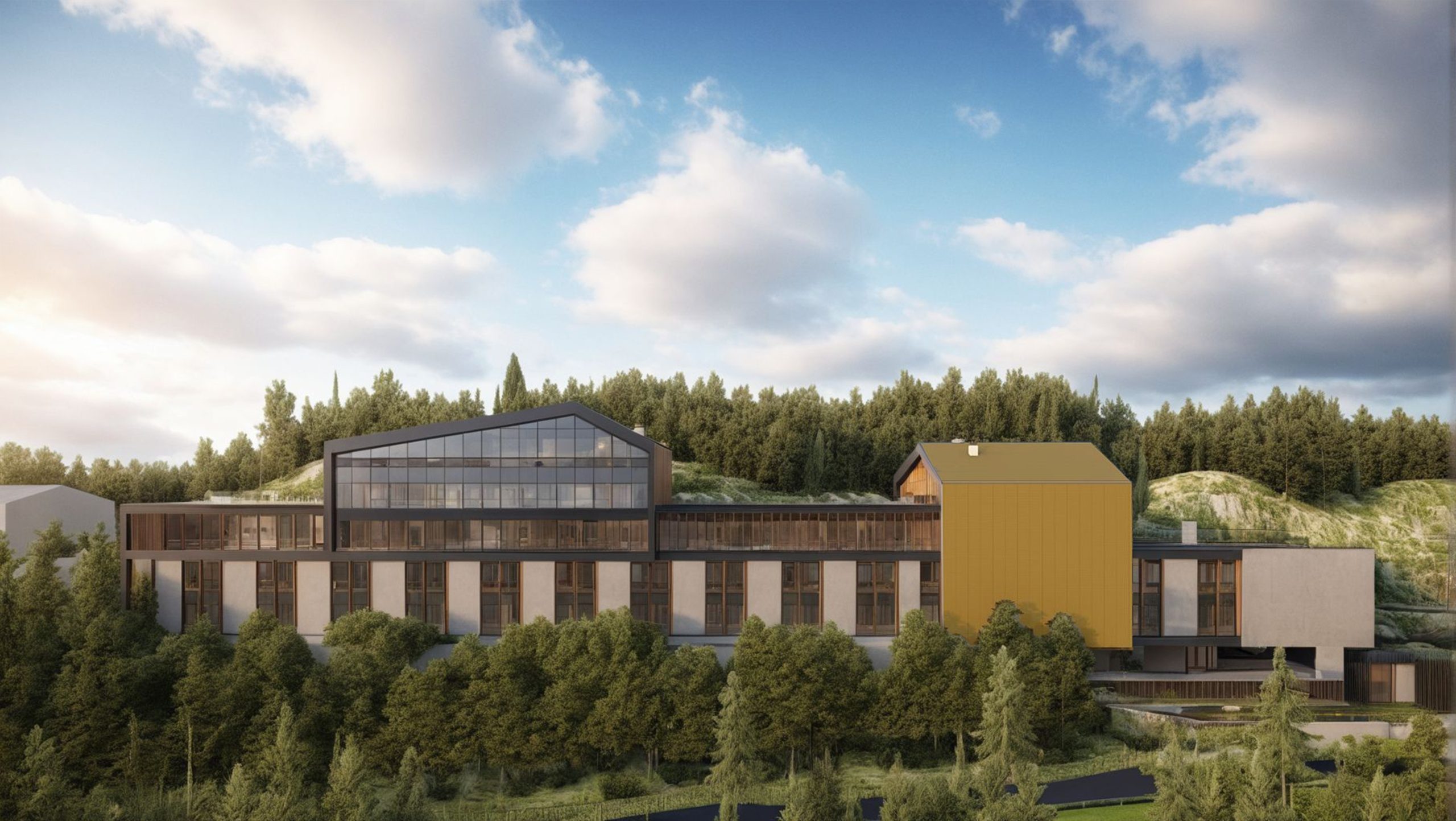 Nuovo ospedale di Amatrice: memoria, natura, cura