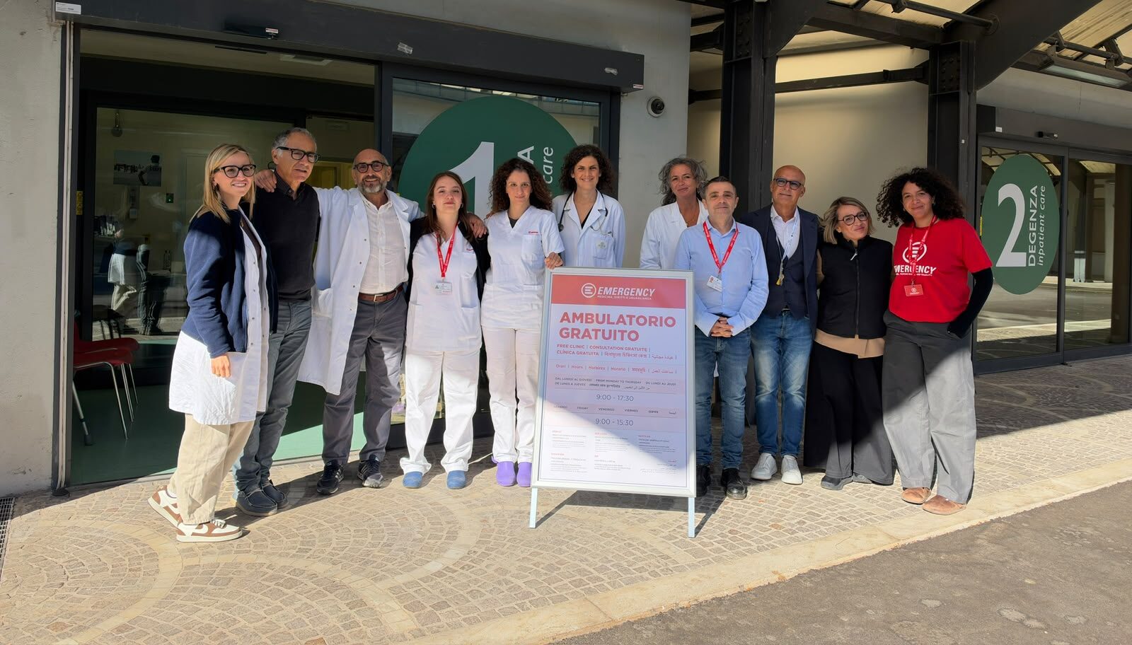 Emergency apre allo Spallanzani un ambulatorio per persone vulnerabili