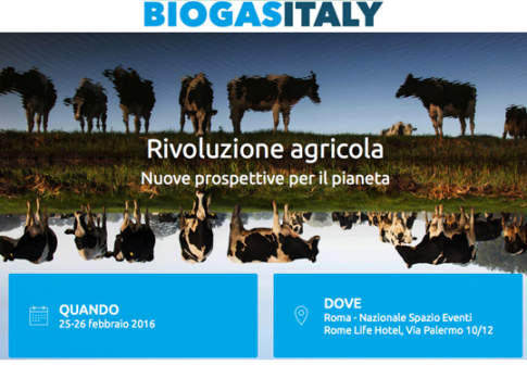 Biogas Italy 2016. Stati Generali del Biogas Biogas