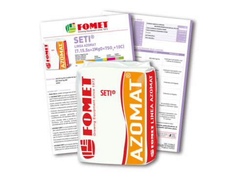 Seti, concime della linea Azomat ottimo in presemina e trapianto seti