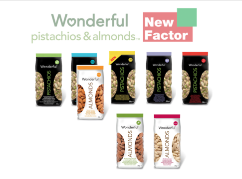 Pistacchi e mandorle, New Factor esclusivista per l’Italia di Wonderful