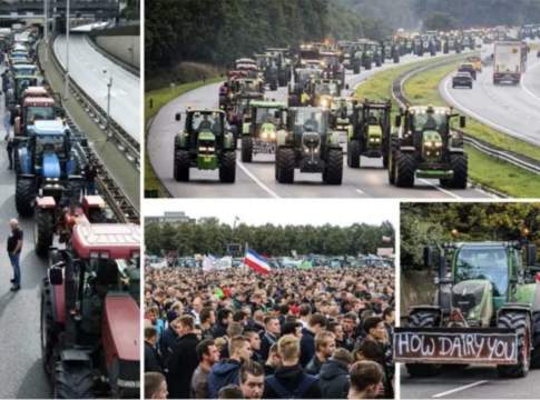 Olanda: protesta trattori, oltre 1.000 km di strade intasate
