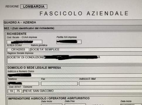 Fascicolo aziendale, dall’11 novembre si può compilare nei Caa Agea