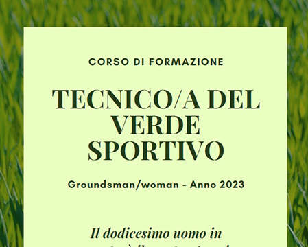 corso tecnico del verde sportivo