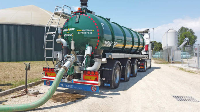 trasporto liquami zootecnici