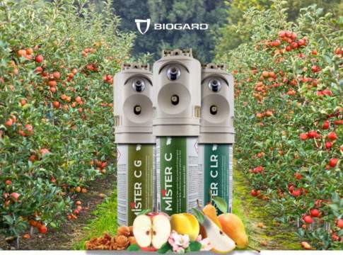 Linea Mister, soluzione per cidia e carpocapsa delle pomacee diffusori linea Mister