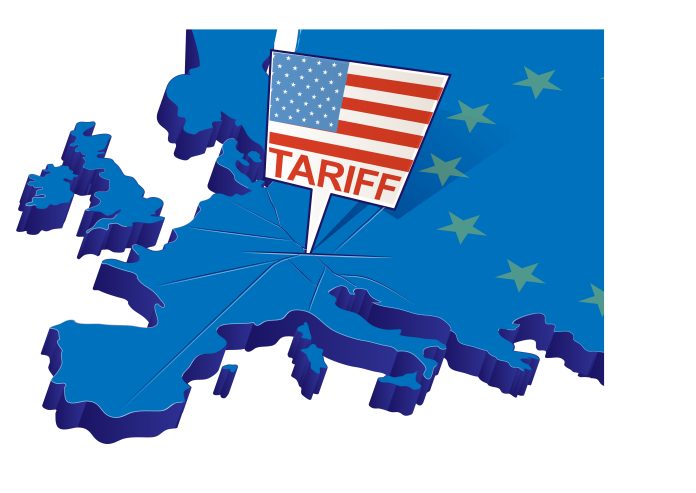 United States tariffs on Europe as protectionist trade Europa