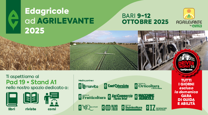 An image representing Edagricole ad AGRILEVANTE 2025