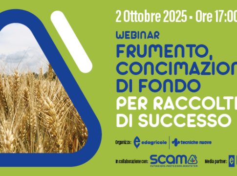 Webinar: Frumento, concimazione di fondo per raccolti di successo