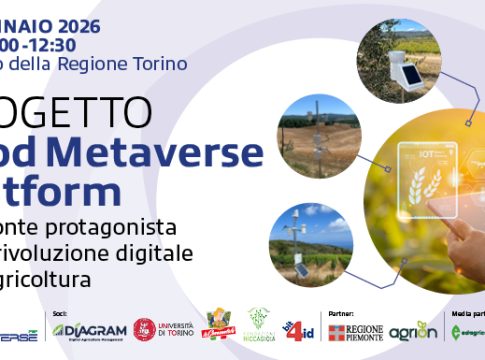 Convegno: Piemonte protagonista della rivoluzione digitale dell’agricoltura – Progetto Food Metaverse Platform
