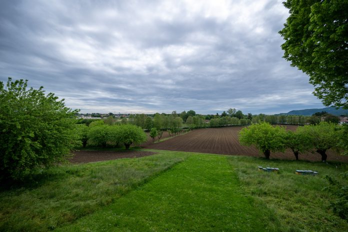 Villa La Rotonda, Villa palladiana, Vicenza, Veneto, Italia piccola proprietà contadina