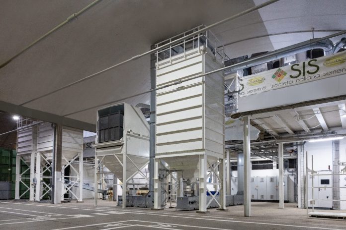 Impianto termico sementi concia terminca