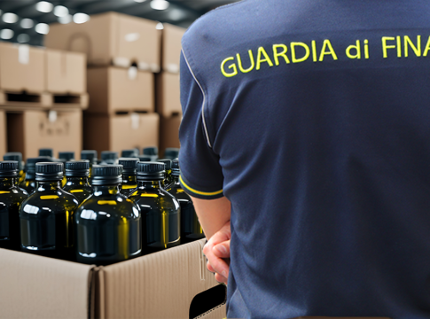Guardia di Finanza sequestra falso olio extravergine a Salerno