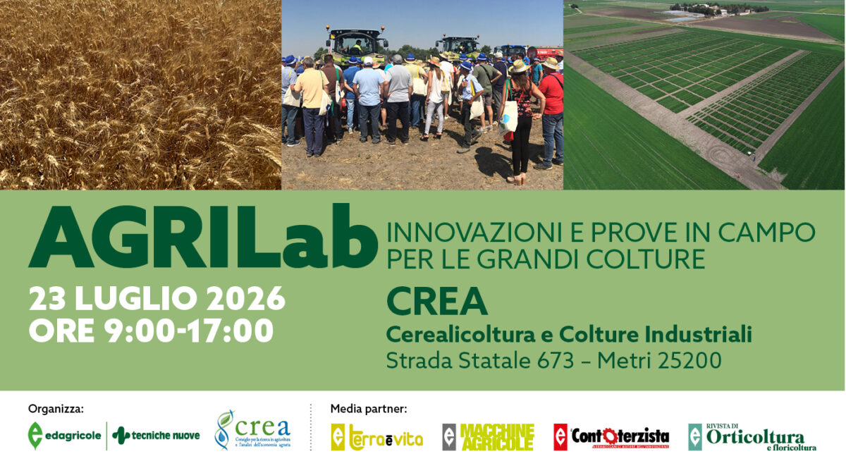 An image representing AgriLab, innovazioni e prove in campo per le colture estensive