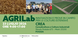 AgriLab, innovazioni e prove in campo per le colture estensive