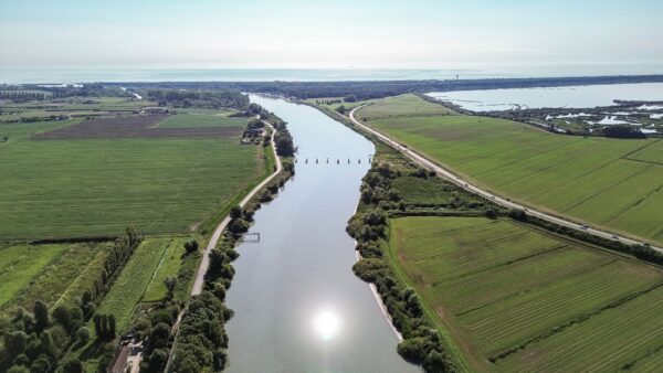 Da Grande Fiume a torrente: crolla la portata del Po e Anbi lancia l’allarme