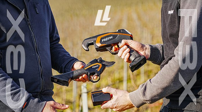 Pellenc F3X, la nuova legatralci elettrica più veloce e precisa legatralci Pellenc